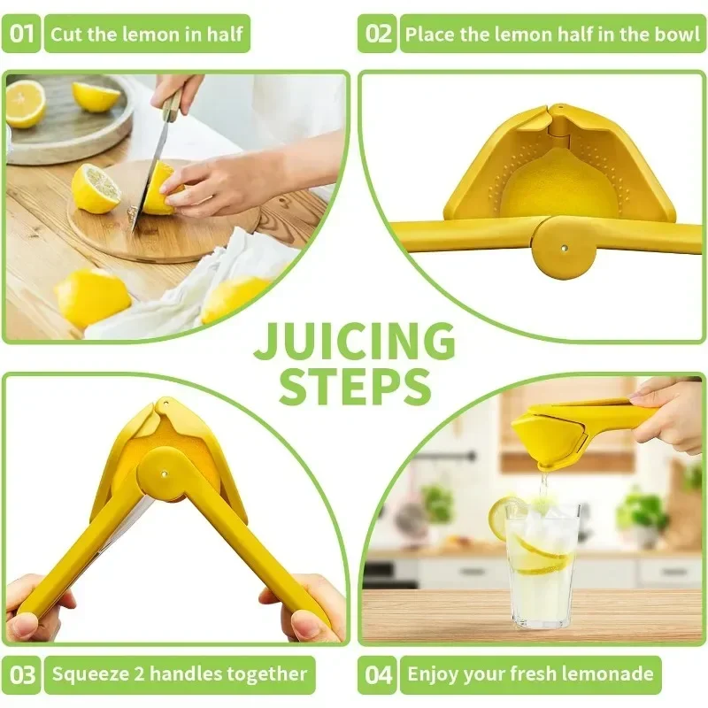New Kitchen Gadgets Lemon Sque - Citrus Juicer Bar recension och pris