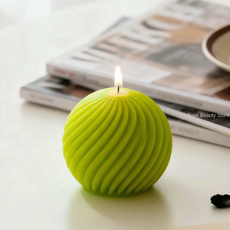 3D Christma Ball Candle Silico - Ice Mold Sphere recension och pris