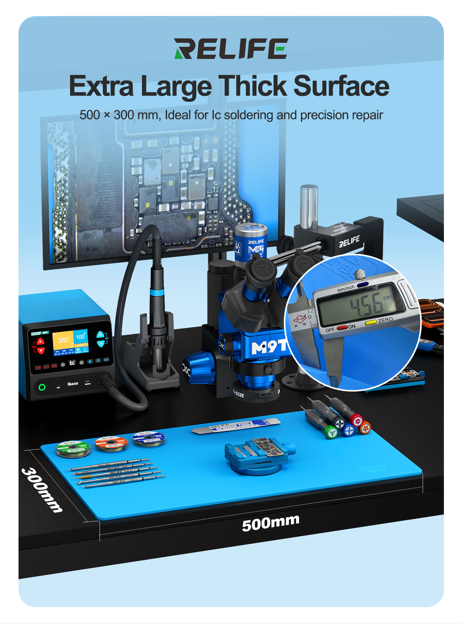 RELIFE RL-004DS 300x500mm Larg - Bar Mat Rubber recension och pris