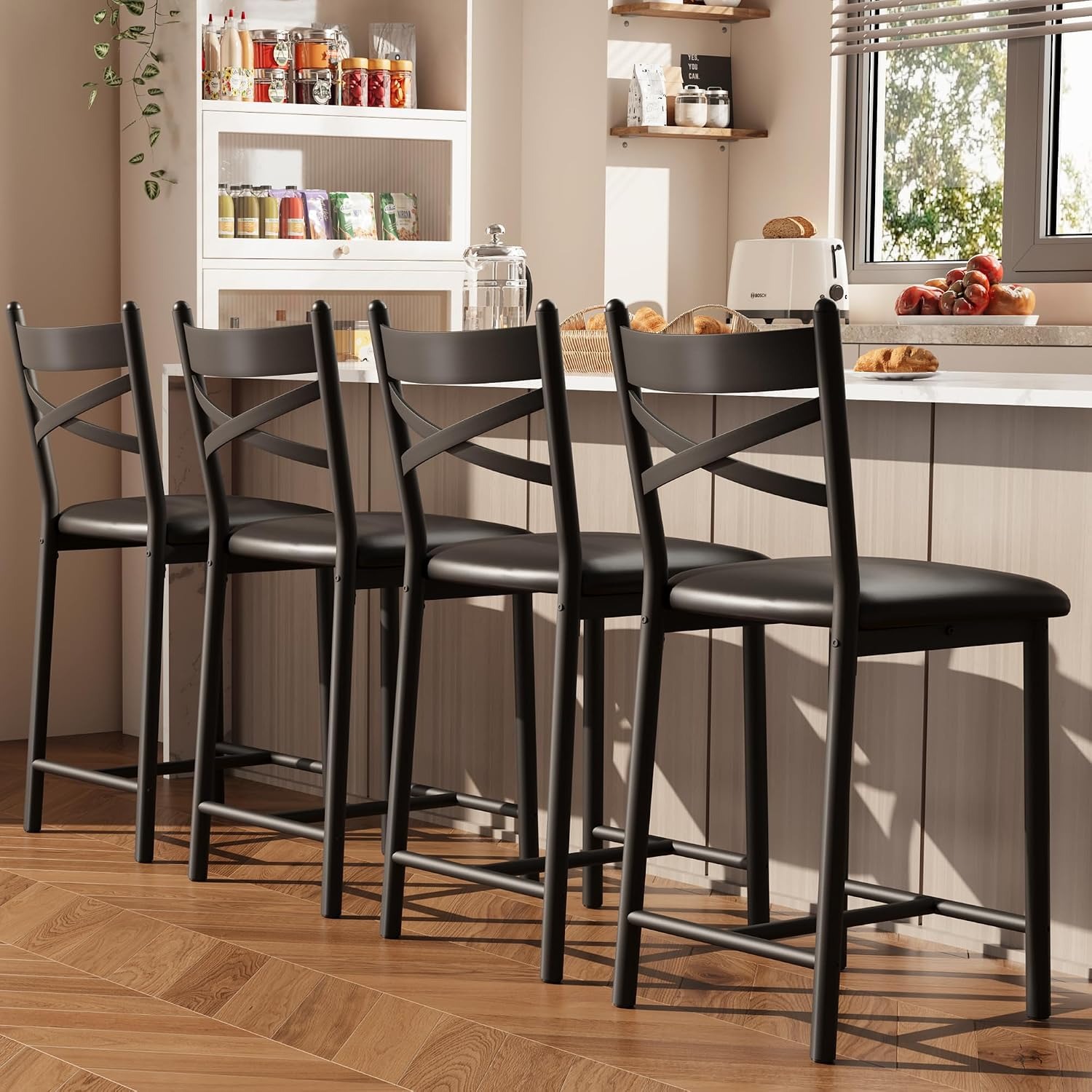 4Pcs 26 Inch Counter Height Ba - Home Bar Lounge recension och pris