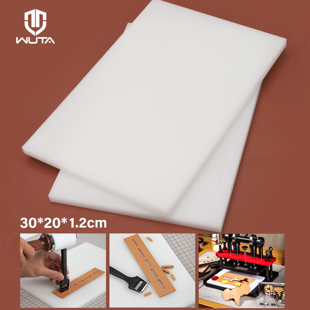 WUTA 1pc Leather punching Boar - Bar Mat Rubber recension och pris