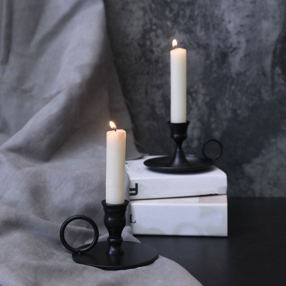 2Pcs Retro Iron Holder Set Vin - Home Bar Set recension och pris