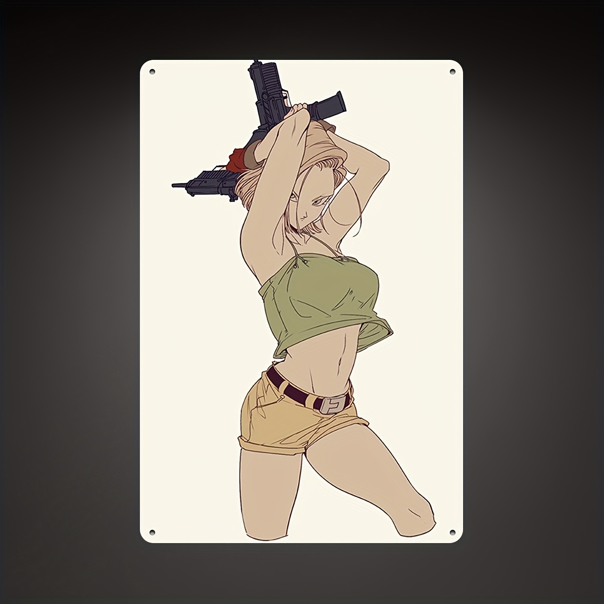 Android 18 Anime Girl Metal Wa - Home Bar Android recension och pris