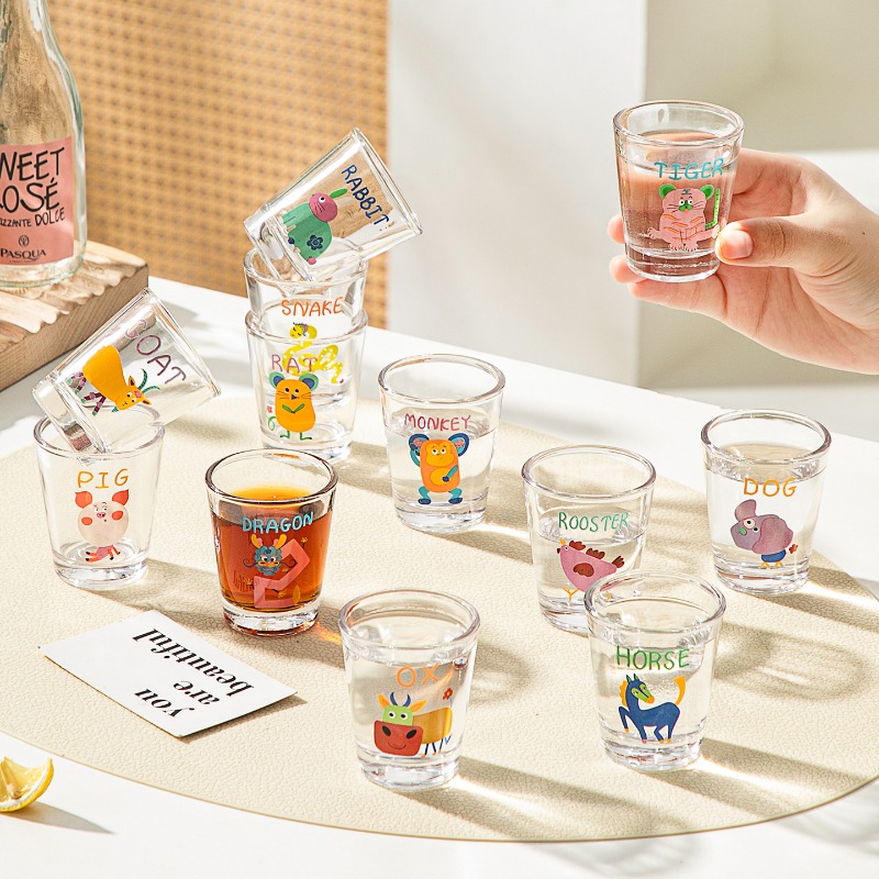 Shot Glasses Set 12Pcs 50ml Ca - Home Bar Set recension och pris