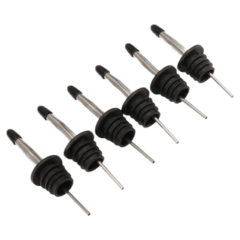 AB34-6Pcs Stainless Steel Pour - Speed Pourer Cap recension och pris