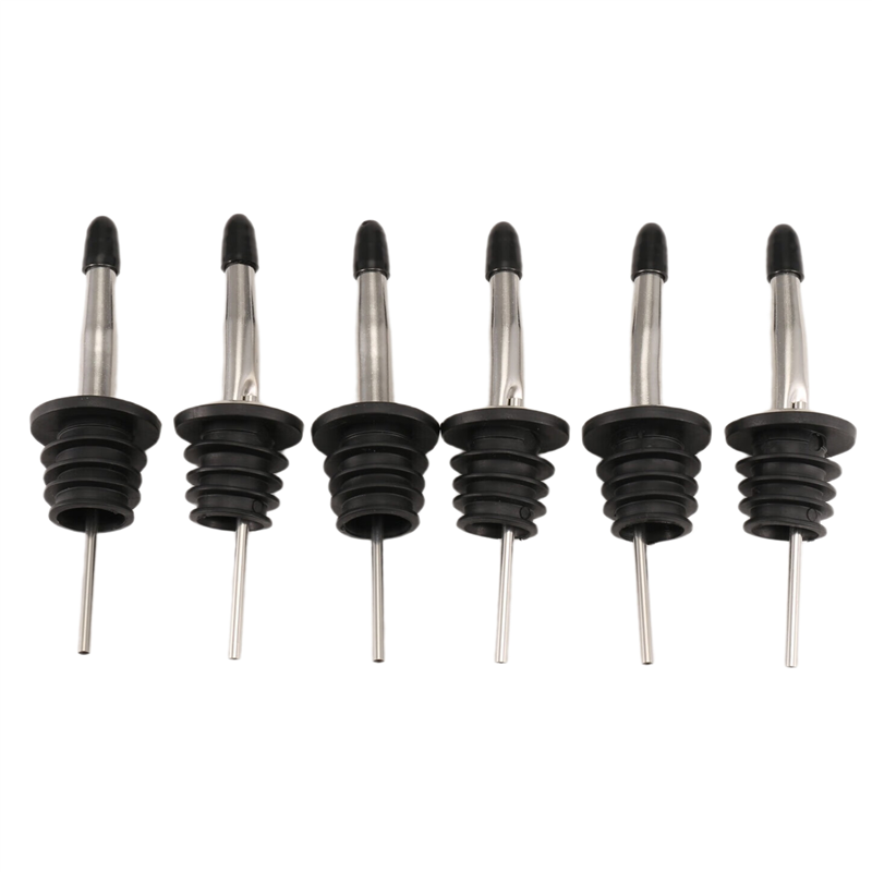 AB34-6Pcs Stainless Steel Pour - Speed Pourer Cap recension och pris