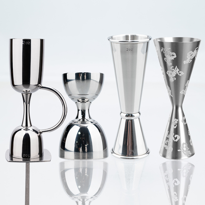 Stainless Steel Double Jigger  - Bitters Bottle Set recension och pris