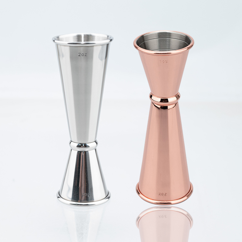 Stainless Steel Double Jigger  - Bitters Bottle Set recension och pris
