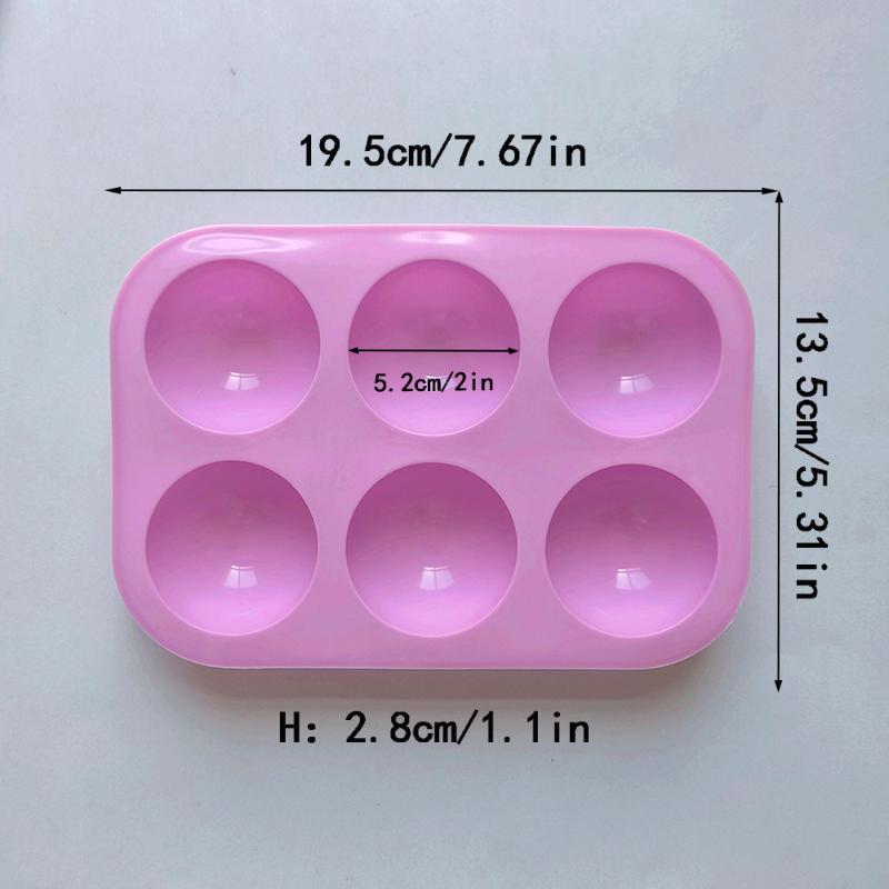 New 1Pcs Half Ball Sphere Sili - Ice Mold Sphere recension och pris