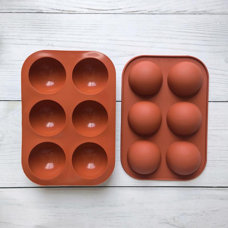 New 1Pcs Half Ball Sphere Sili - Ice Mold Sphere recension och pris